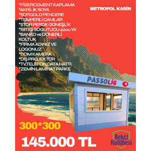 Metropol kabin 300*300